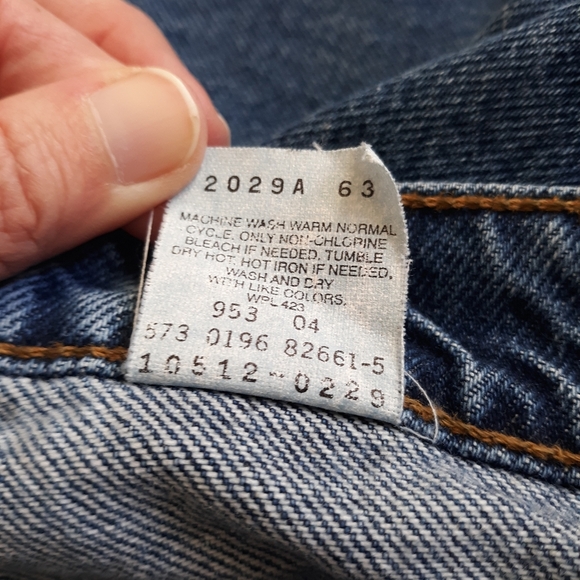 Vintage Levi's 512 Highrise Mom Jeans size 11 Med - Picture 10 of 11